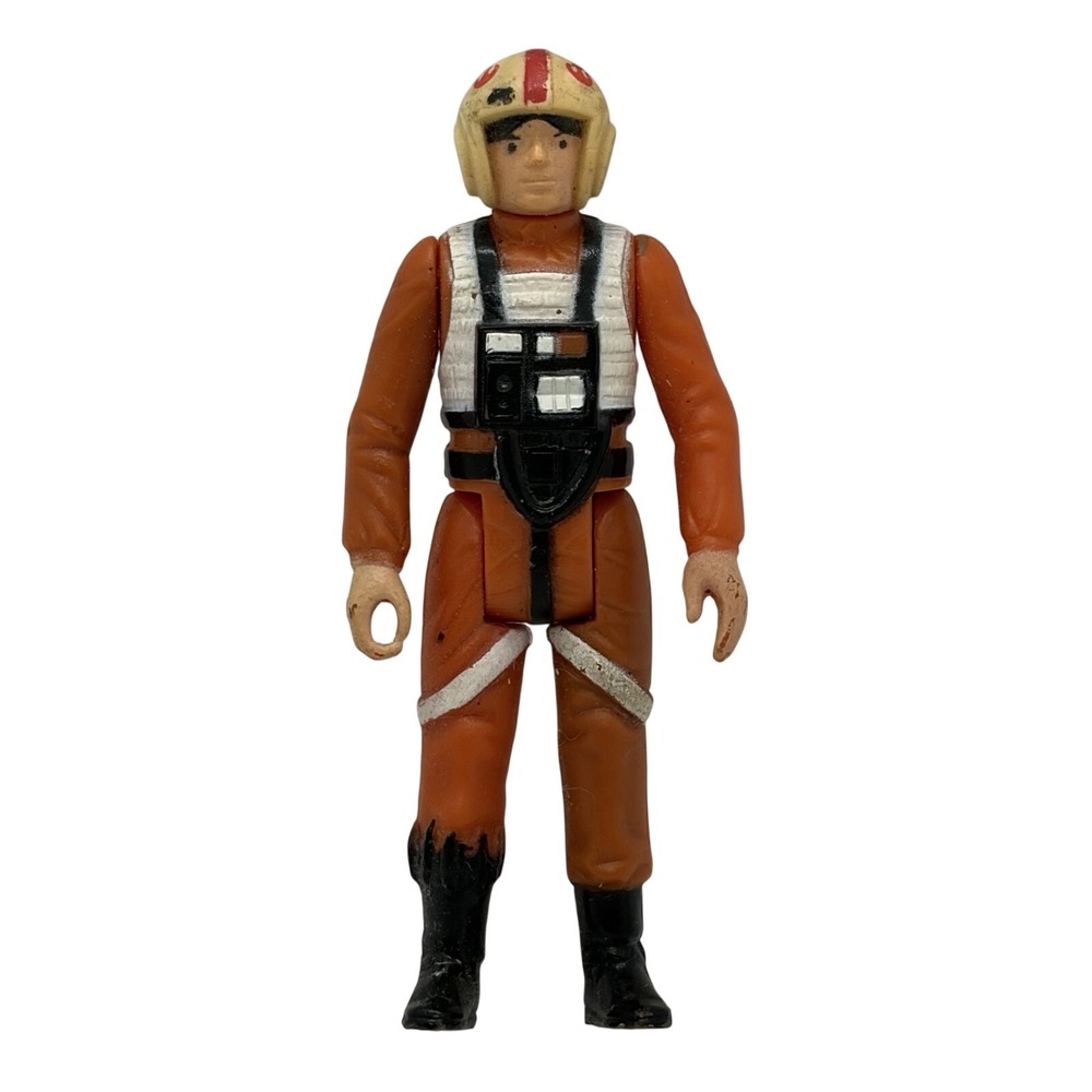 Vintage Star Wars Luke Skywalker X Wing Fighter Pilot Action Figure 1978 HK